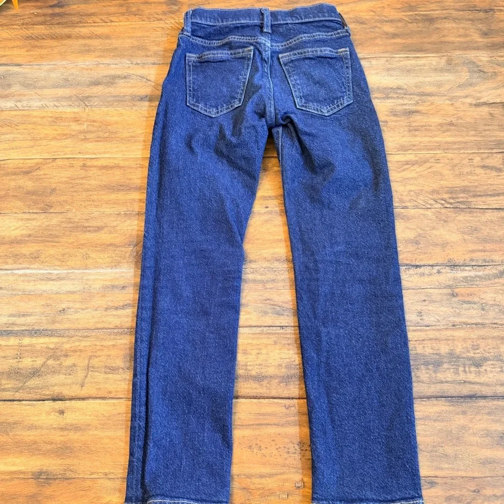 Old‎ Navy Boys Slim Jeans Size 7 Slim Dark Wash 360 Stretch Built-In Tough Denim